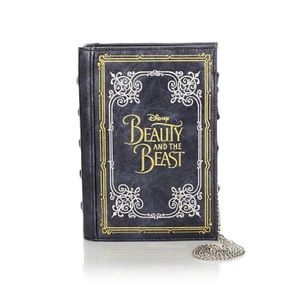 NWOT Danielle Nicole Beauty and the Beast book purse